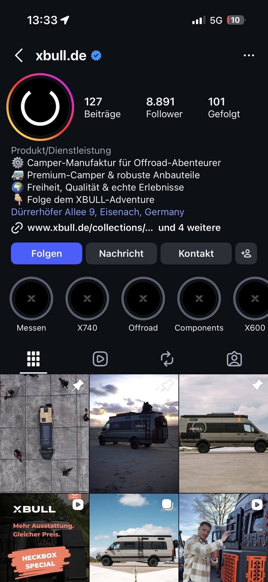 XBULL Instagram